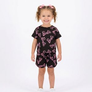 Barbie Girls Shorts Set - Dark Brown