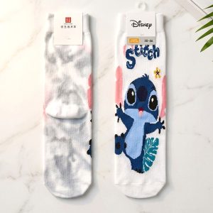 Stitch Adult Socks 1 Set (LONG) - White