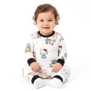 Kitty Infant Girls Set - White