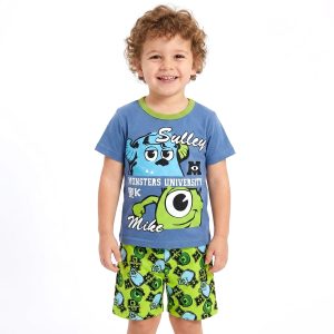 Sulley Boys Shorts Set - Blue Green