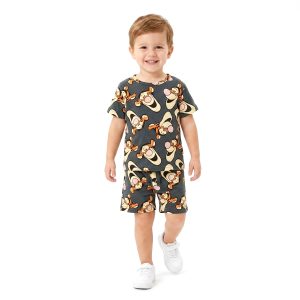 Disney Tiger Boys Shorts Set - Grey
