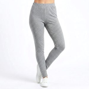 Plain Ladies Leggings - Grey