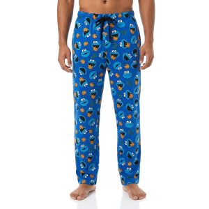 Monster Cookie Men's Cotton Pant - Blue