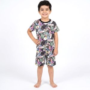 Heroes Boys Shorts Set - Multicolor