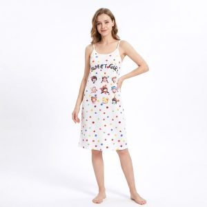 Sweet Girl Ladies Dress - White