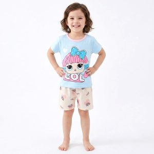LOL Girls Shorts Set - Blue