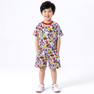Looney Tunes Boys Shorts Set MCHAKKY - White