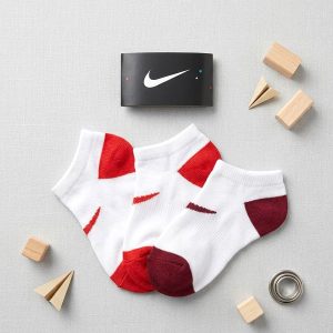 Kids Socks 3 Pcs Set - Pure White