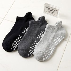 Dots Kids Socks 3 Pcs Set - Grey