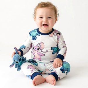 Lilo & Stitch Infant Baby Set - White