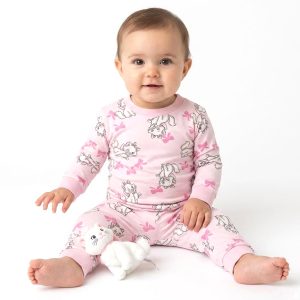 Marie Infant Baby Set - Pink