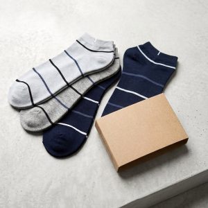 Cozy Cotton Adult Socks 3 Pcs Set ANKLE CUT