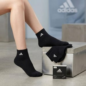 Black Socks 3 Pcs Set ANKLE CUT