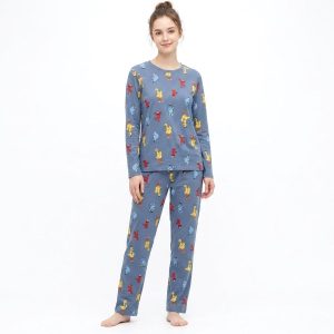 Sesame Street Ladies Pajama Set - Blue
