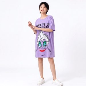 Witches Ladies Dress - Purple
