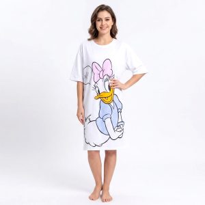 Daisy Ladies Dress - White