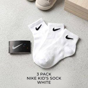 Kids Socks 3 Pcs Set - Off White