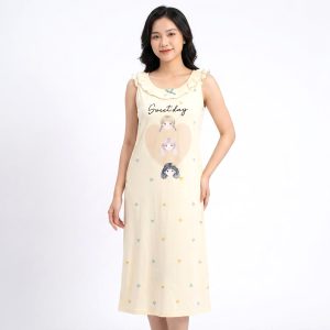 Sweet Day Ladies Dress - Cream
