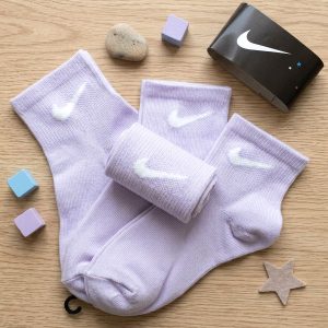 Kids Socks 3 Pcs Set - Lavender