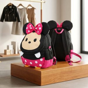 Minnie Kids Bag - Black Pink