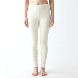 Plain Ladies Leggings-155B - off White