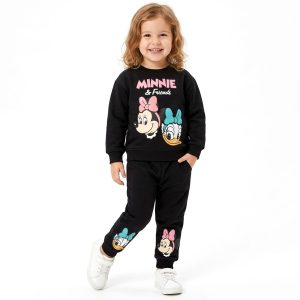 Minnie & Friends Girls Winter Training Suit - Black