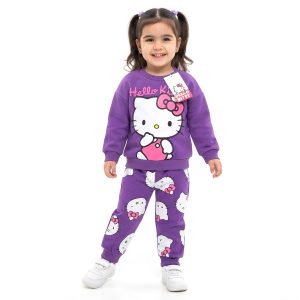 Hello Kitty Girls Winter Training Suit - Purple