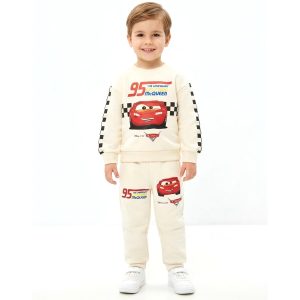 Cars 95 Boys Winter Training Suit - White