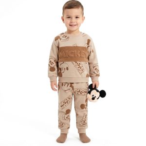 Mickey Boys Winter Training Suit - Light Brown