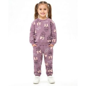 Daisy Duck Girls Winter Training Suit - Purple