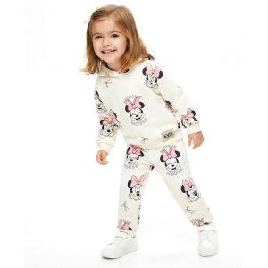 Laugh Mini Girls Winter Training Suit - White