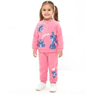 Stitch Girls Winter Training Suit - Hot Pink