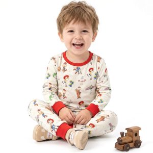 Toy Story Boys Full Sleeves Pajama Set MCHAKKY - White