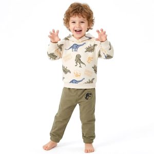 Jurassic World Boys Winter Training Suit - Cream