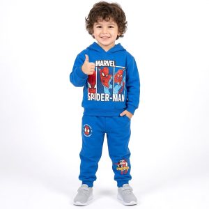 Marvel Spiderman Boys Winter Training Suit - Blue