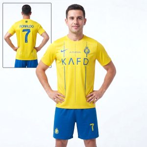 Al-Nassr FC Men’s Football Shorts Set - Yellow