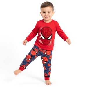 Spiderman Boys Full Sleeves Pajama Set KHAFIF - Red Blue
