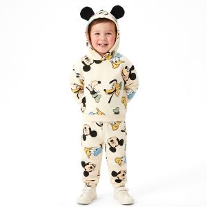 All Mickey Boys Winter Training Suit - Cream