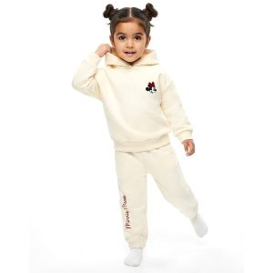 Single Minnie Girls Winter Training Suit - White