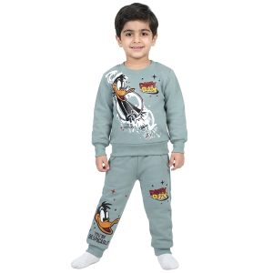 Daffy Duck Boys Winter Training Suit - Grey