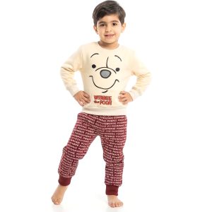Winnie the Pooh Boys Winter Training Suit - Cream Red