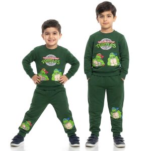 Turtles Boys Winter Training Suit - Green