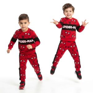 Spider-Man Boys Winter Training Suit - Red