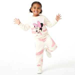 Minnie Paint Girls Winter Training Suit - White