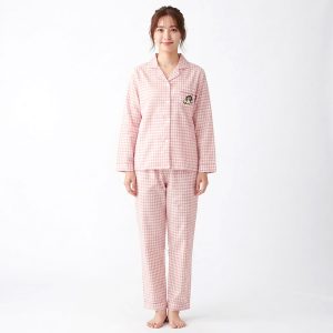 Shinchan Ladies Full Sleeves Pajama Set - Pink