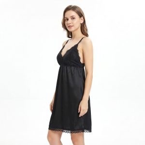 Sleeveless Ladies Dress 6601 - Black